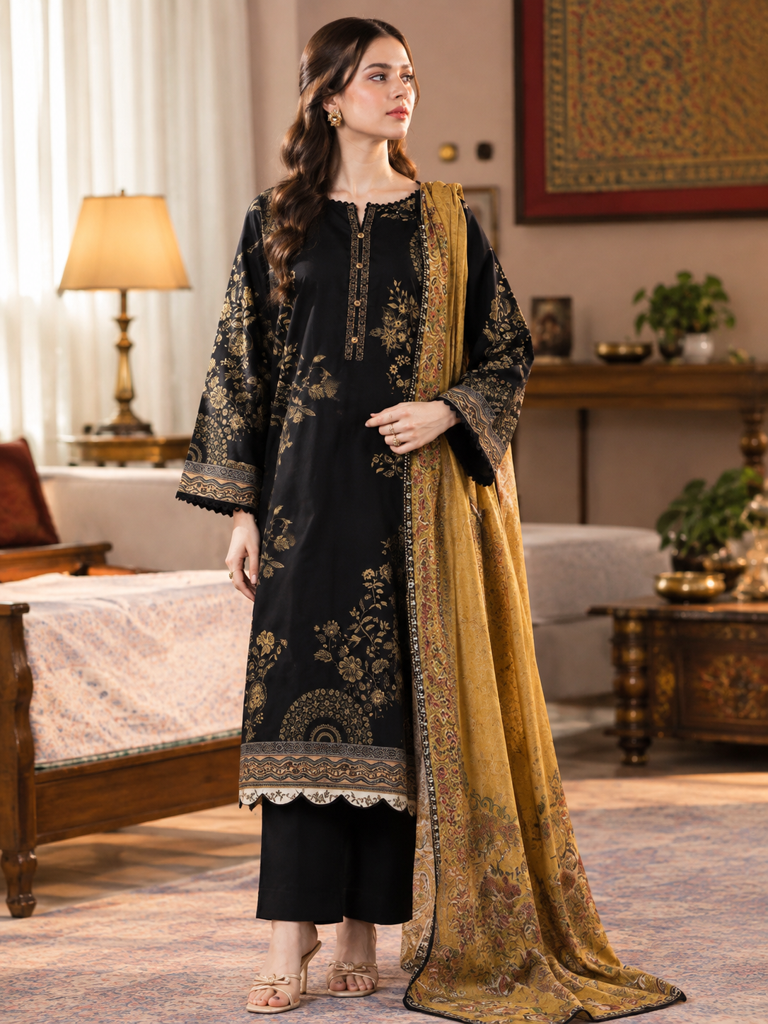 Zeen | 3pc Embroidery Dhanak