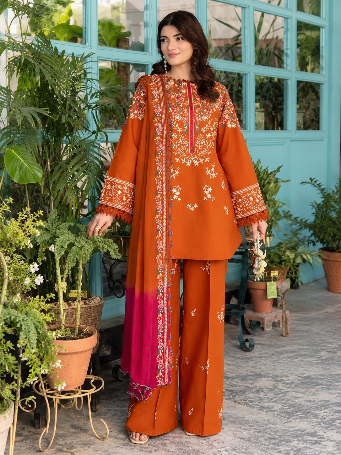 BATIK | 3pc Embroidery Dhanak